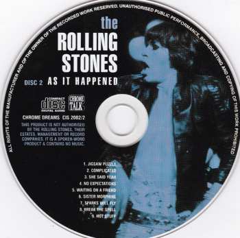 4CD/Zestaw pudełkowy The Rolling Stones: As It Happened: The Classic Interviews