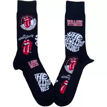 Skarpety do kostek Logo The Rolling Stoness 