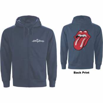 Merch The Rolling Stones: Mikina Se Zipem Classic Tongue  S