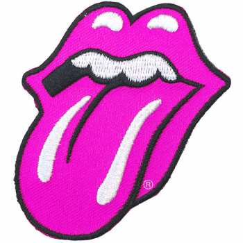 Merch The Rolling Stones: Naszywka Classic Tongue Pink 
