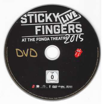 CD/DVD The Rolling Stones: Sticky Fingers Live At The Fonda Theatre 2015