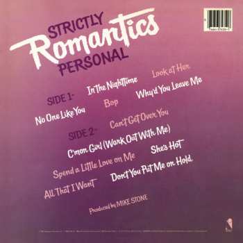 CD The Romantics: Strictly Personal LTD
