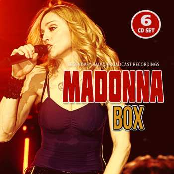 6CD/Zestaw pudełkowy Madonna: Box - Legendary Radio Broadcast Recordings