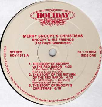 CD The Royal Guardsmen: Merry Snoopy's Christmas