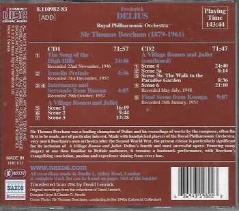 2CD Sir Thomas Beecham: Great Conductors: Beecham - Delius - A Village Romeo And Juliet