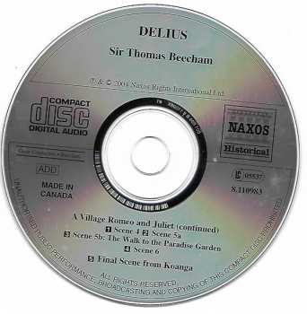 2CD Sir Thomas Beecham: Great Conductors: Beecham - Delius - A Village Romeo And Juliet