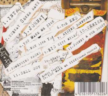 CD The Sewer Rats: Rat Attack