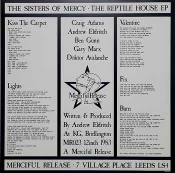 LP The Sisters Of Mercy: The Reptile House E.P. CLR