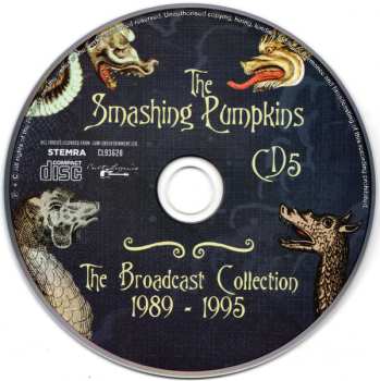 5CD The Smashing Pumpkins: The Broadcast Collection 1989 - 1995