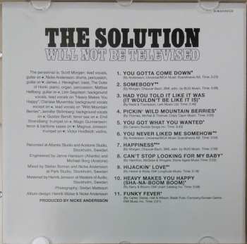 CD The Solution: Will Not Be Televised