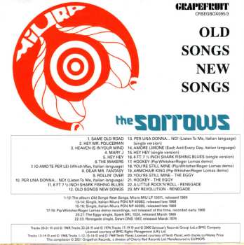 4CD/Zestaw pudełkowy The Sorrows: Pink Purple Yellow And Red The Complete Sorrows