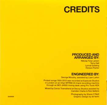 CD The Specials: Protest Songs 1924-2012 DLX | LTD