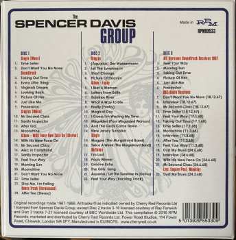 3CD/Zestaw pudełkowy The Spencer Davis Group: Taking Out Time: (Complete Recordings 1967-1969)