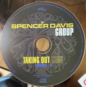 3CD/Zestaw pudełkowy The Spencer Davis Group: Taking Out Time: (Complete Recordings 1967-1969)