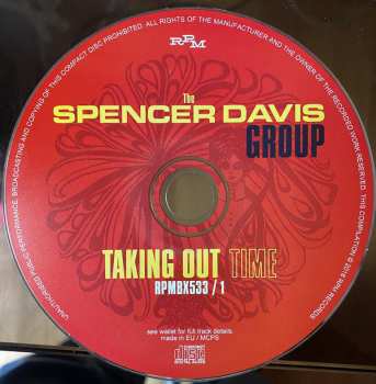 3CD/Zestaw pudełkowy The Spencer Davis Group: Taking Out Time: (Complete Recordings 1967-1969)