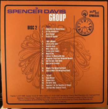 3CD/Zestaw pudełkowy The Spencer Davis Group: Taking Out Time: (Complete Recordings 1967-1969)