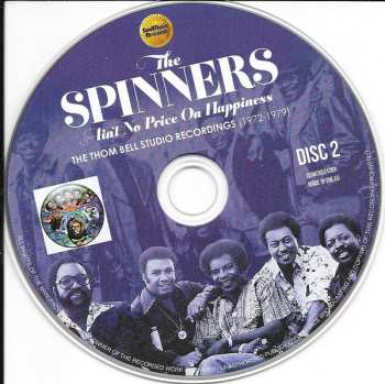 7CD/Zestaw pudełkowy Spinners: Ain’t No Price On Happiness - The Thom Bell Studio Recordings (1972-1979)