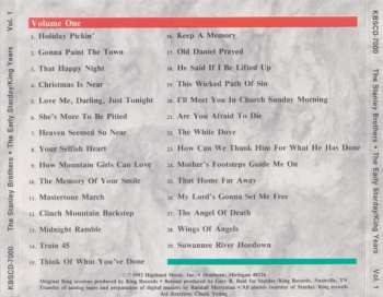 5CD The Stanley Brothers: The Early Starday/King Years 1958-1961