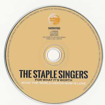 3CD/Zestaw pudełkowy The Staple Singers: For What It's Worth (The Complete Epic Recordings 1964-1968)