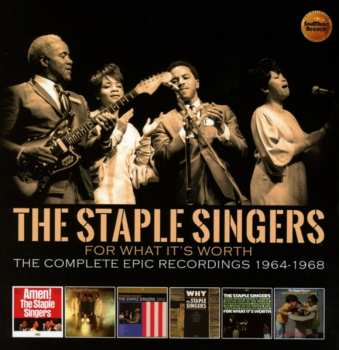 3CD/Zestaw pudełkowy The Staple Singers: For What It's Worth (The Complete Epic Recordings 1964-1968)