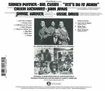 CD The Staple Singers: "Let's Do It Again" (Original Sound Track)