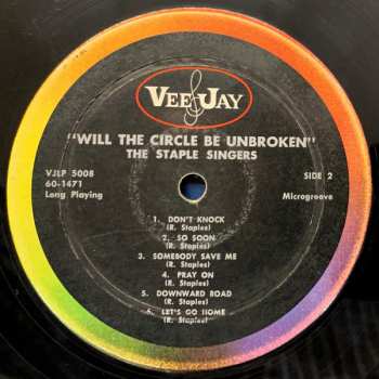 LP The Staple Singers: Will The Circle Be Unbroken?