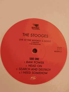 LP The Stooges: Live At The Whiskey A Gogo CLR