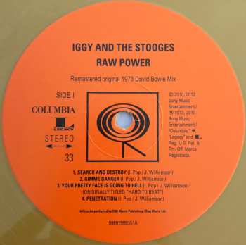 2LP The Stooges: Raw Power CLR