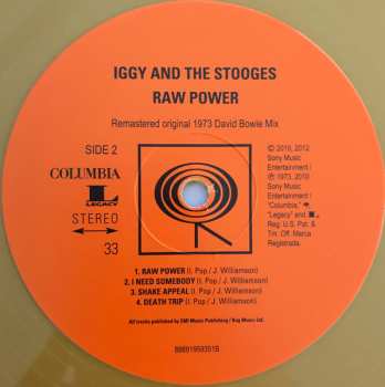 2LP The Stooges: Raw Power CLR