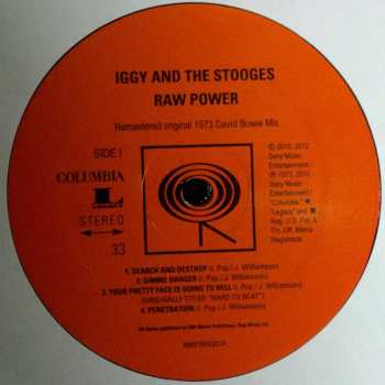 2LP The Stooges: Raw Power