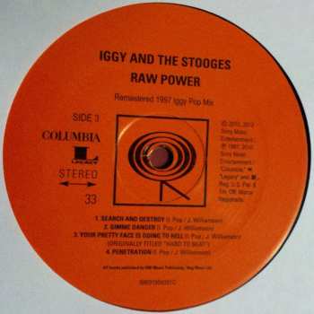 2LP The Stooges: Raw Power