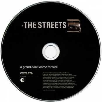 CD The Streets: A Grand Don't Come For Free