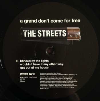 2LP The Streets: A Grand Don't Come For Free