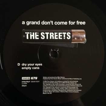 2LP The Streets: A Grand Don't Come For Free
