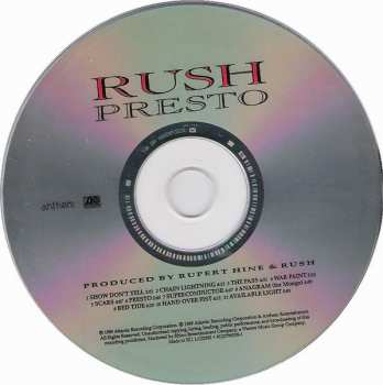 7CD/Zestaw pudełkowy Rush: The Studio Albums - 1989-2007