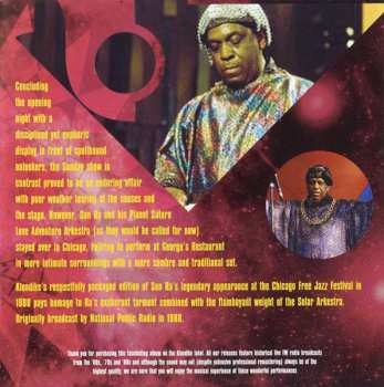 CD The Sun Ra Arkestra: 3rd September 1988 Chicago