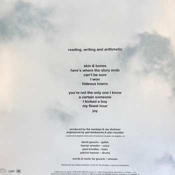 LP The Sundays: Reading, Writing And Arithmetic