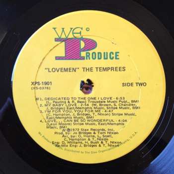 LP The Temprees: Lovemen