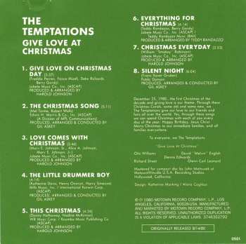 CD The Temptations: Give Love At Christmas