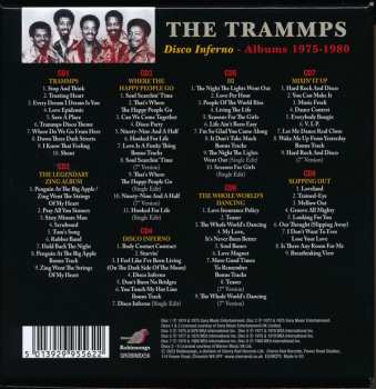 8CD/Zestaw pudełkowy The Trammps: Burn Baby Burn - Disco Inferno (The Trammps Albums 1975-1980)