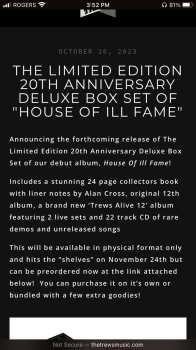 2LP/CD/Zestaw pudełkowy The Trews: House Of Ill Fame DLX | LTD