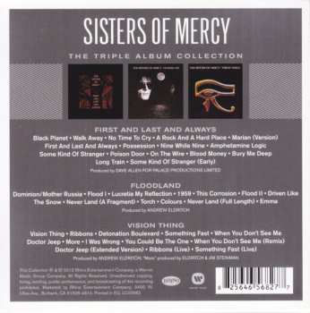 3CD/Zestaw pudełkowy The Sisters Of Mercy: The Triple Album Collection