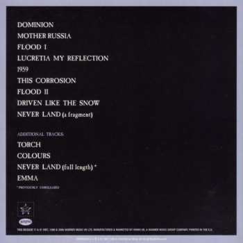 3CD/Zestaw pudełkowy The Sisters Of Mercy: The Triple Album Collection