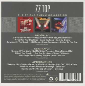 3CD/Zestaw pudełkowy ZZ Top: The Triple Album Collection