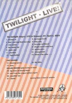 DVD The Twilight Singers: Twilight - Live! Bootleg