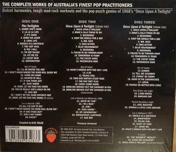3CD/Zestaw pudełkowy The Twilights: Twilights Time! The Complete 1960s Recordings
