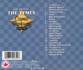 CD The Tymes: The Best Of The Tymes (Cameo Parkway 1963-1964)