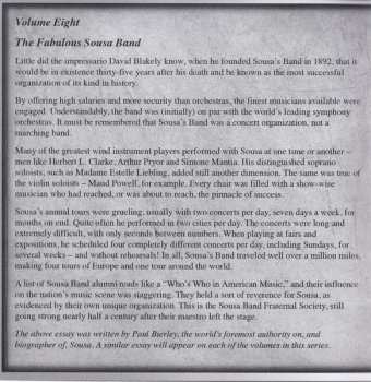 2CD U.S. Marine Band: The Heritage Of John Philip Sousa, Volume 8 LTD