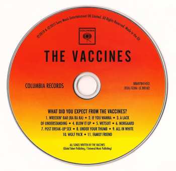 CD The Vaccines: What Did You Expect From The Vaccines?