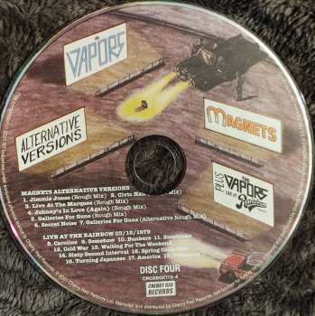 4CD/Zestaw pudełkowy The Vapors: Waiting For The Weekend (The United Artists & Liberty Records Recordings) DLX